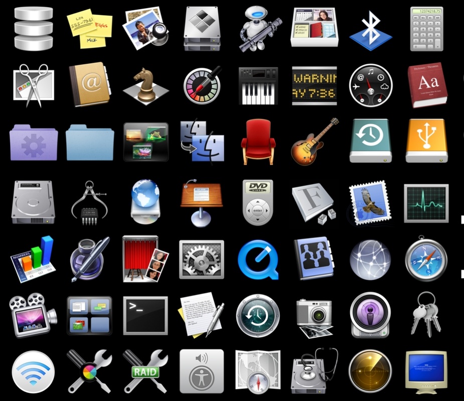 Official MacOSX Leopard Icon Pack 1.0 feature