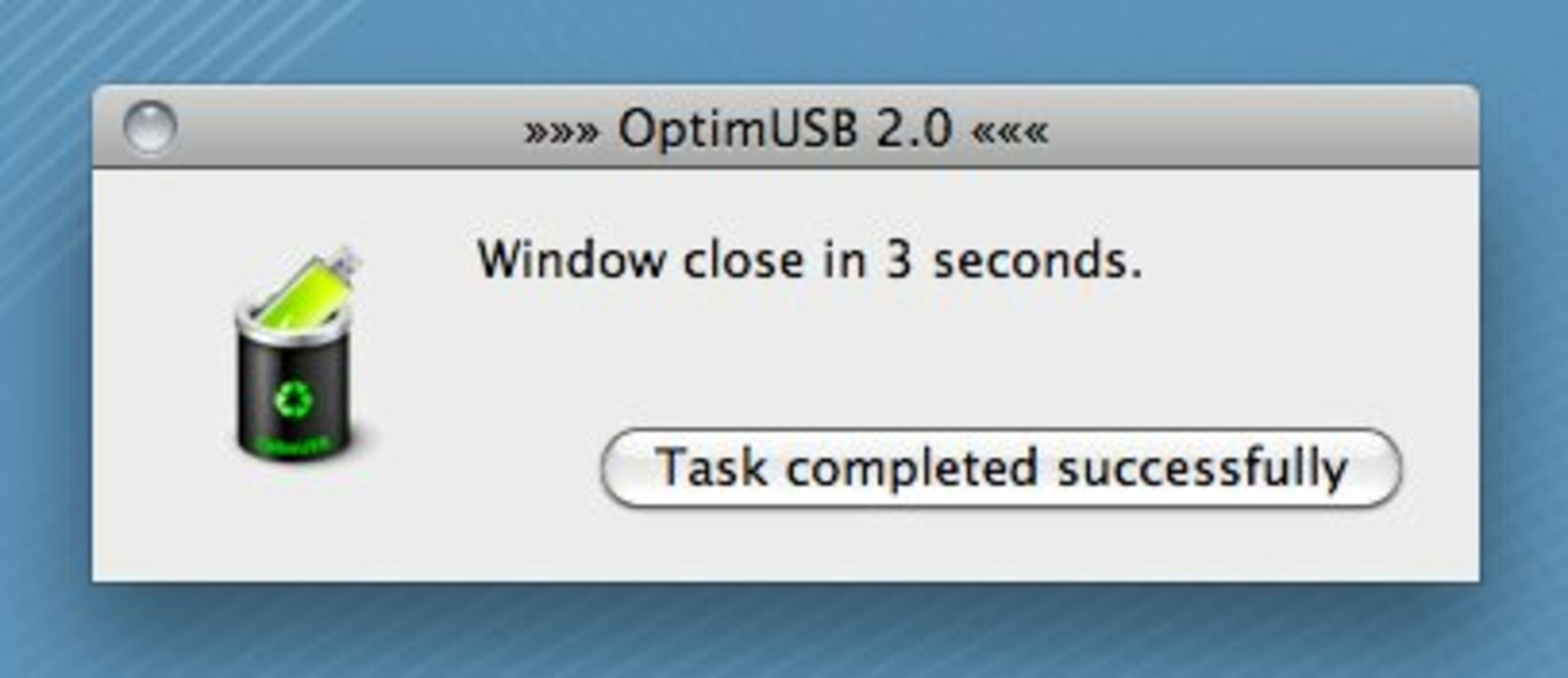 OptimUSB 2.0 for Mac Screenshot 1
