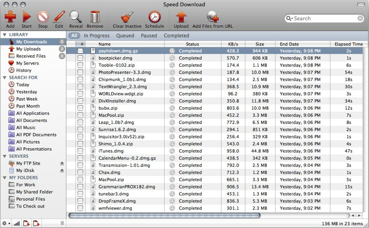 Folx 5.12.13890 for Mac Screenshot 1