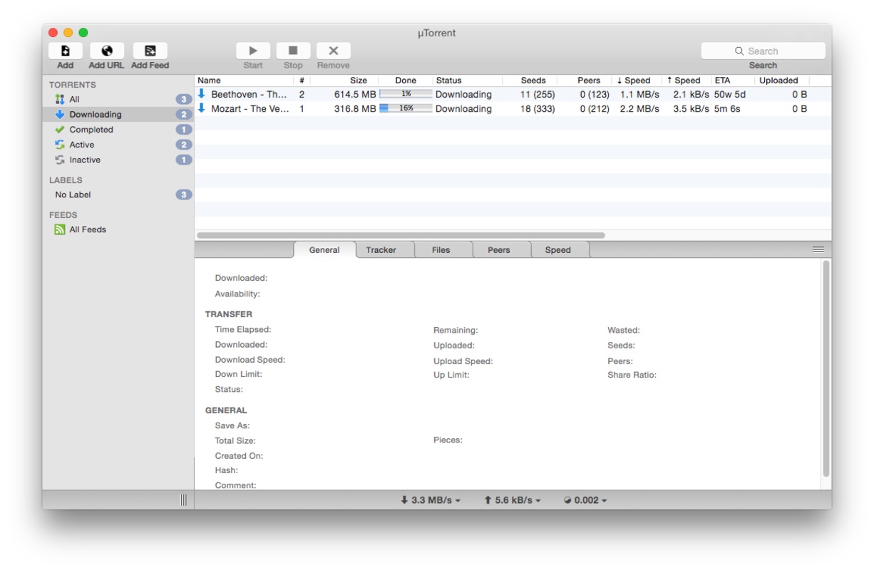 uTorrent 1.8.7 for Mac Screenshot 8