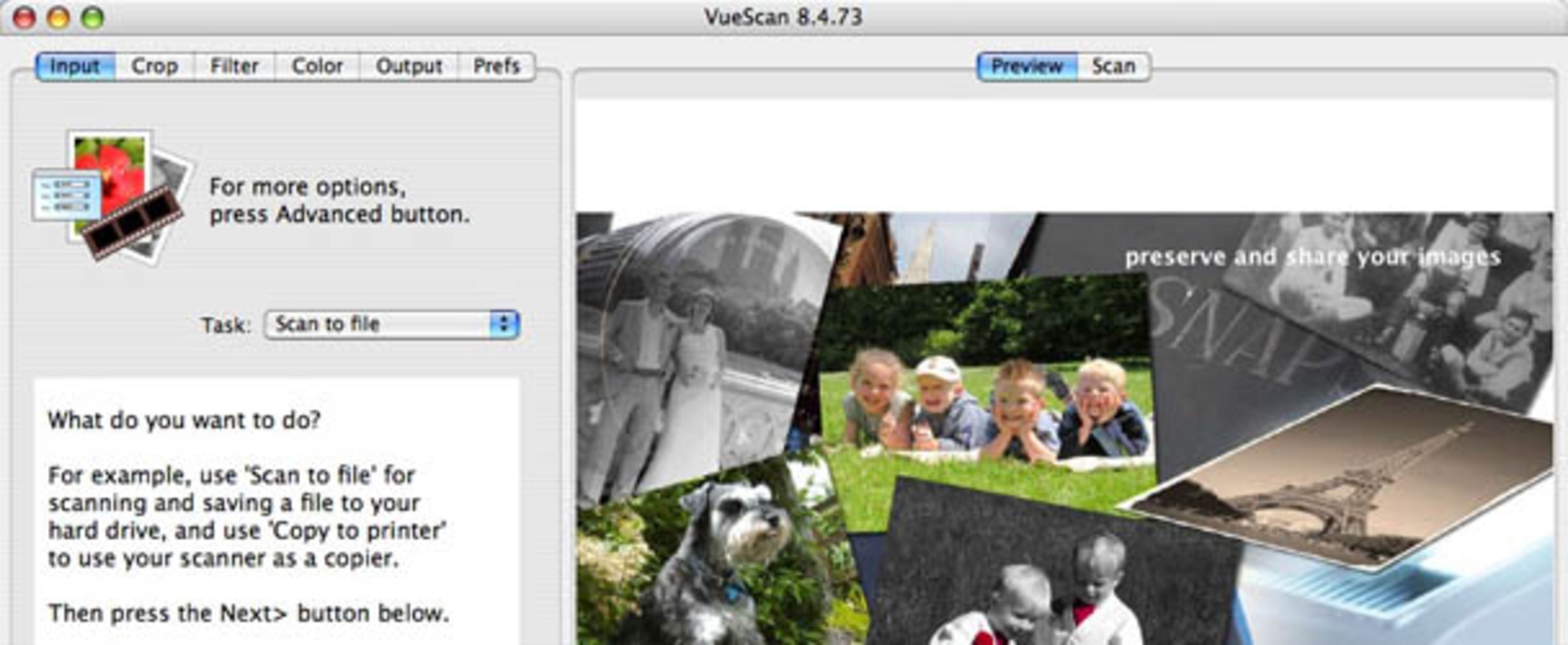 VueScan 9.8.31 for Mac Screenshot 2