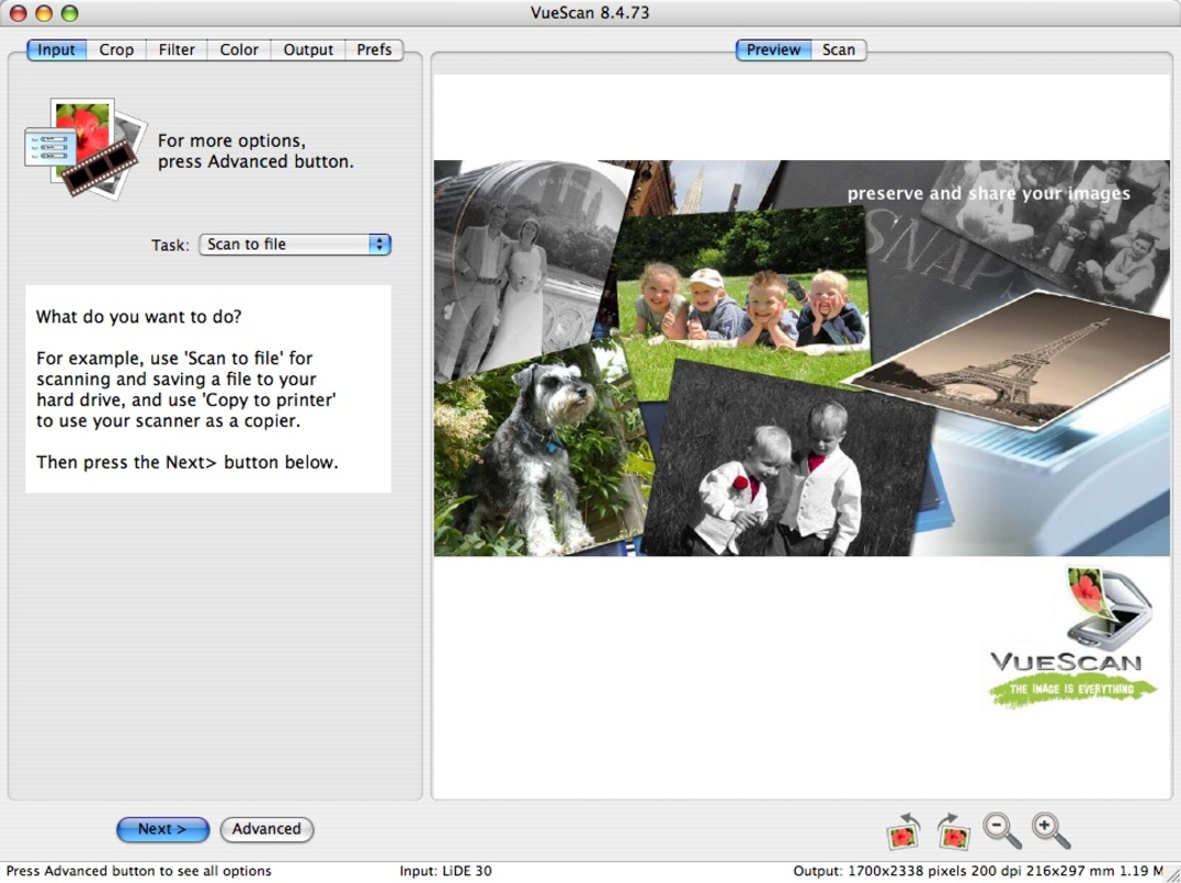 VueScan 9.8.31 for Mac Screenshot 3