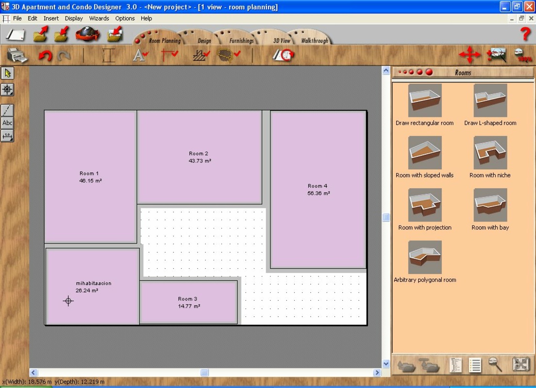 3D Apartment and Condo Designer 0905 for Windows Screenshot 1
