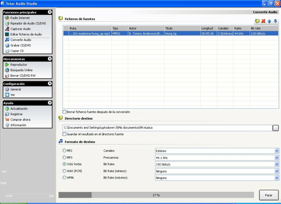 5star Audio Studio 1.4.9.905 for Windows Screenshot 1
