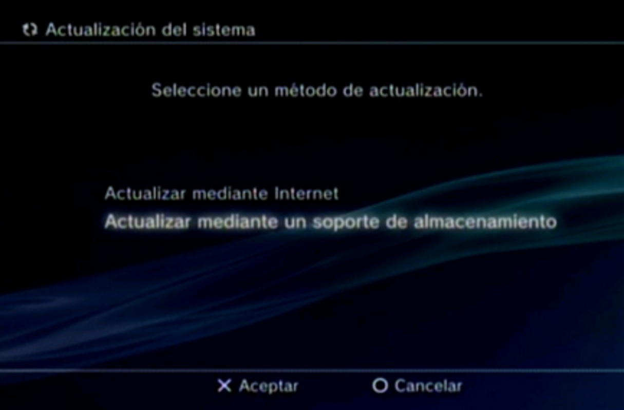 Actualización de Software de PS3 3.41 for Windows Screenshot 1