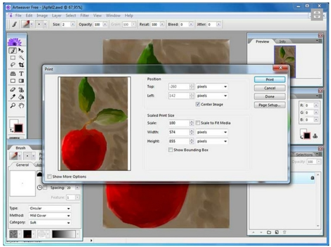 Artweaver 7.0.16 for Windows Screenshot 1