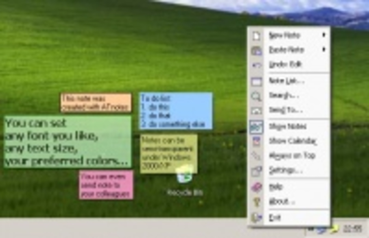 ATnotes 9.5 for Windows Screenshot 1