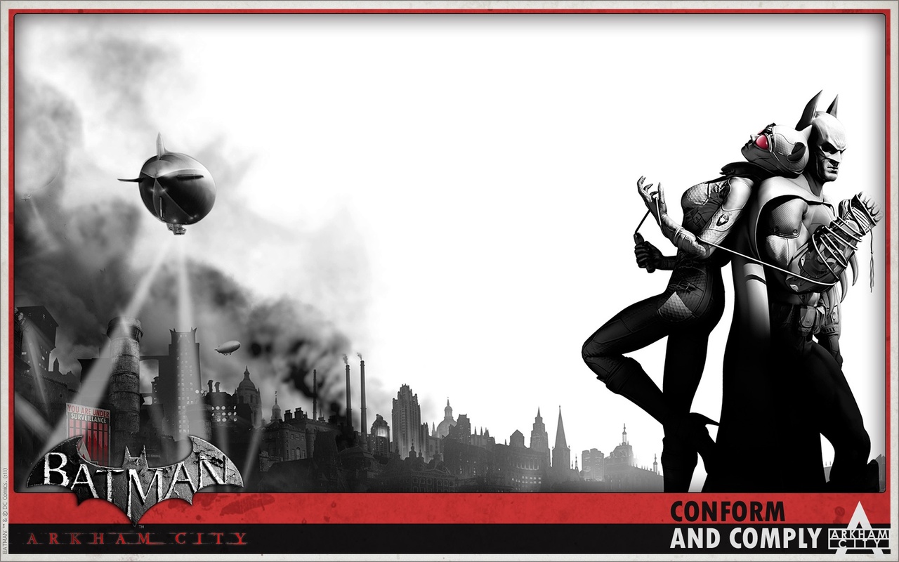 Batman: Arkham City Wallpaper for Windows Screenshot 1