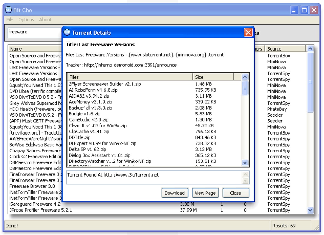 Bit Che 1.0 build 25 for Windows Screenshot 1
