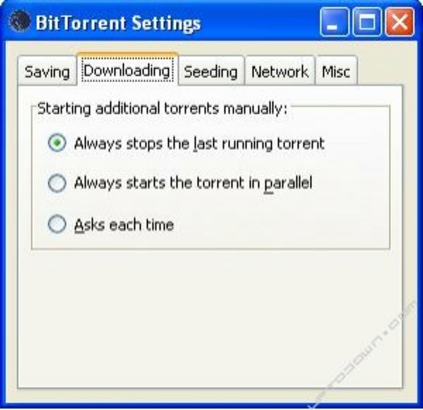 BitTorrent Acceleration Patch 5.9.2 feature