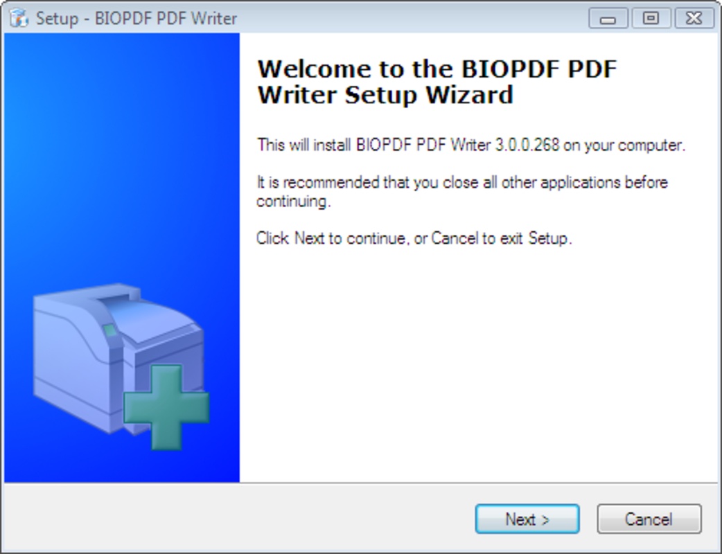 BullZip PDF Printer 14.4.0.2963 for Windows Screenshot 1