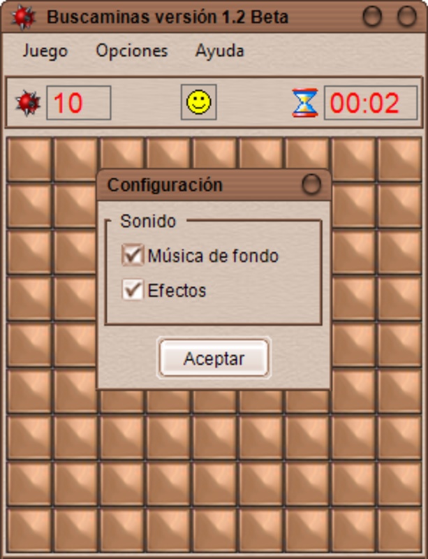 Minesweeper 1.3 feature