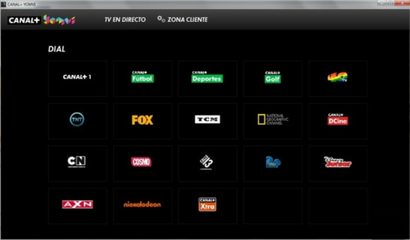 Canal+ Yomvi  for Windows Screenshot 1