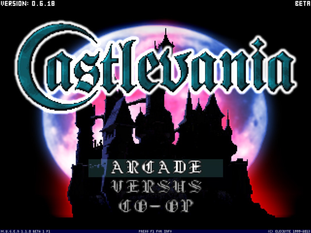 Castlevania Fighter 0.6.22 for Windows Screenshot 1