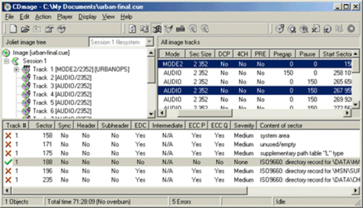 CD Image 1.02.1 Beta 5 for Windows Screenshot 1