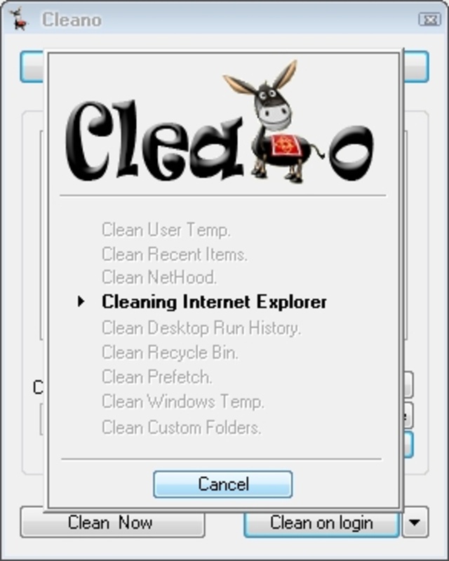 Cleano 1.0 for Windows Screenshot 1
