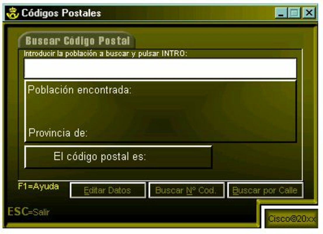 Codigos Postales 3.2 feature