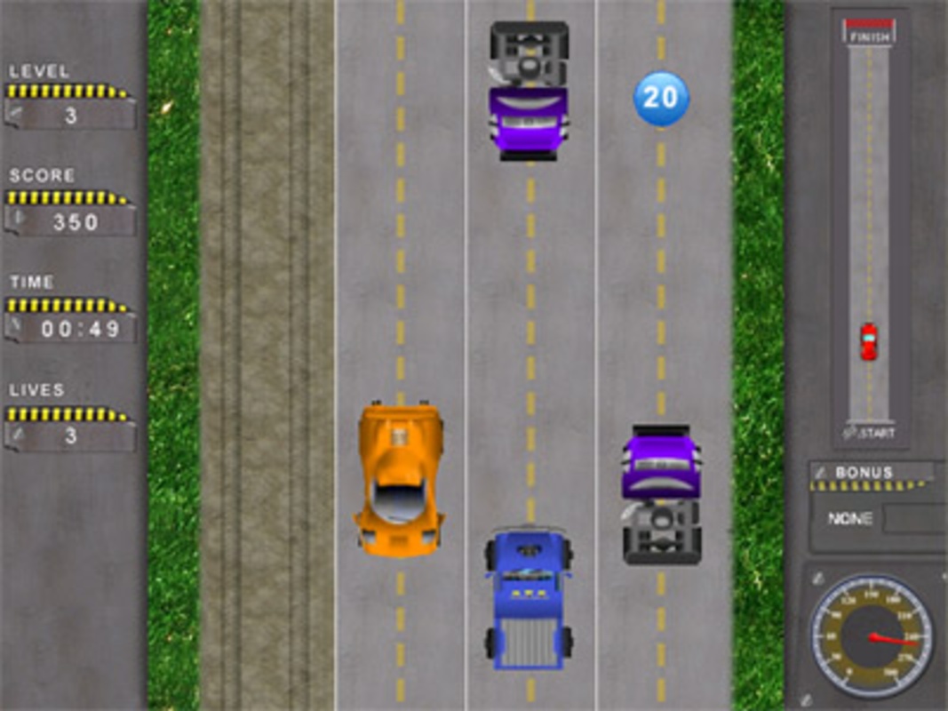 Crazy crash Racing  for Windows Screenshot 1
