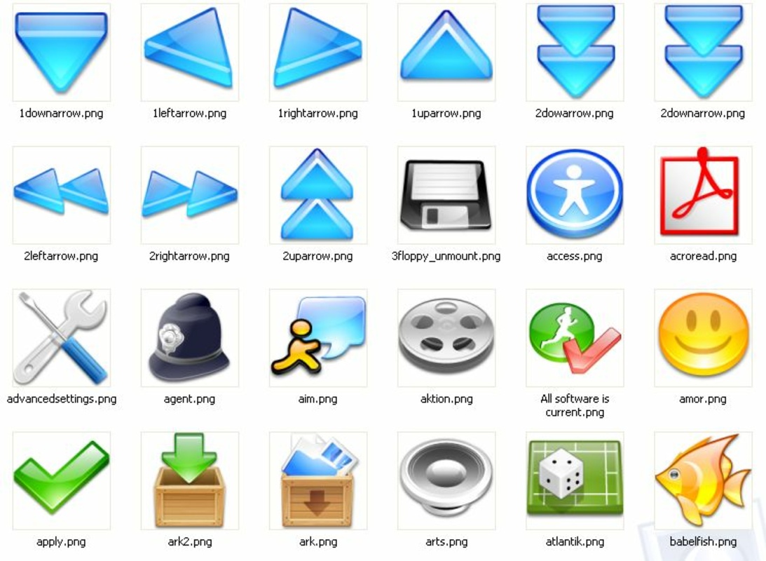 Crystal Clear Icons  for Windows Screenshot 1