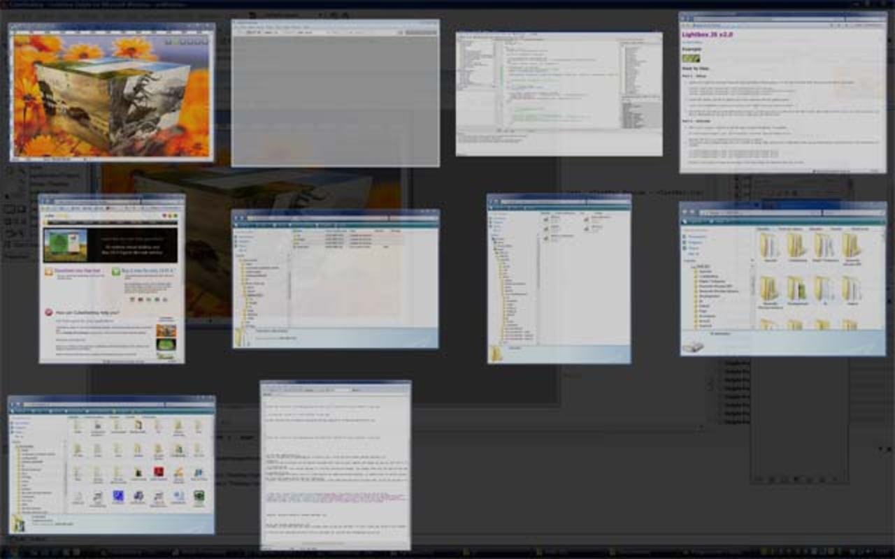 Cubedesktop 1.3 for Windows Screenshot 1