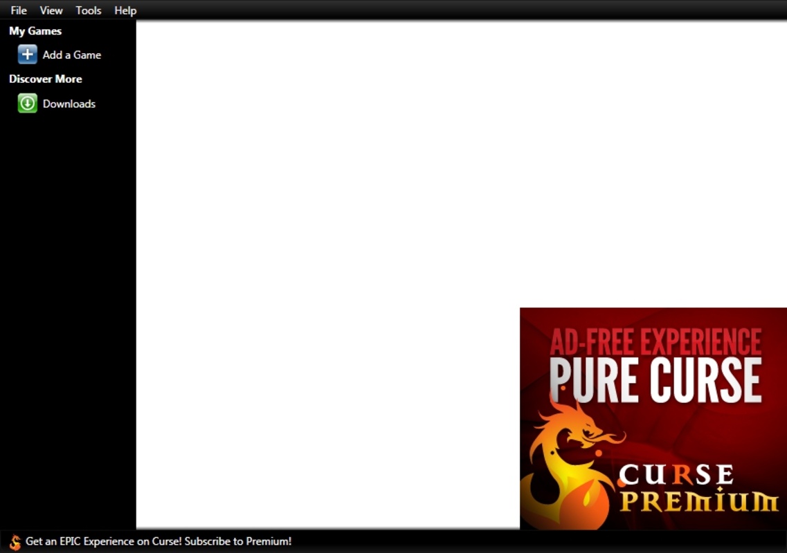 Curse 5.1.884 for Windows Screenshot 1