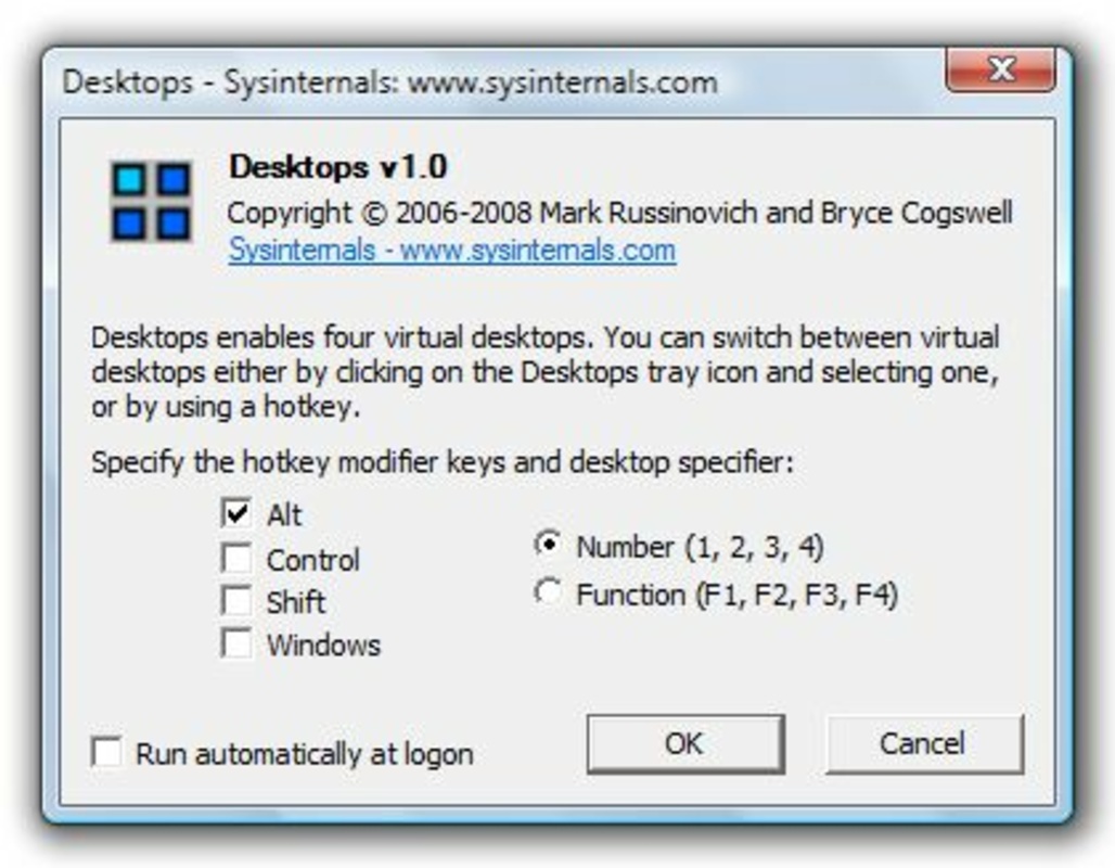 Desktops 2.0 for Windows Screenshot 1