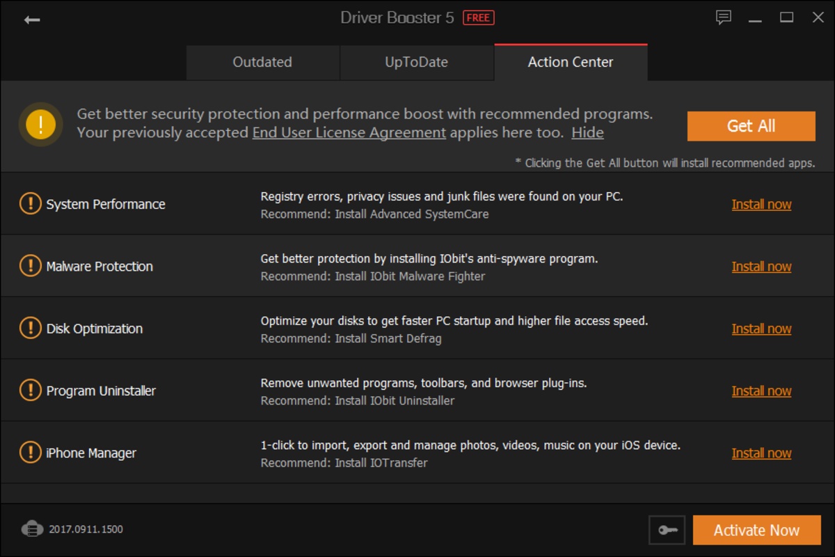 Driver Booster 11.3.0.43 for Windows Screenshot 1