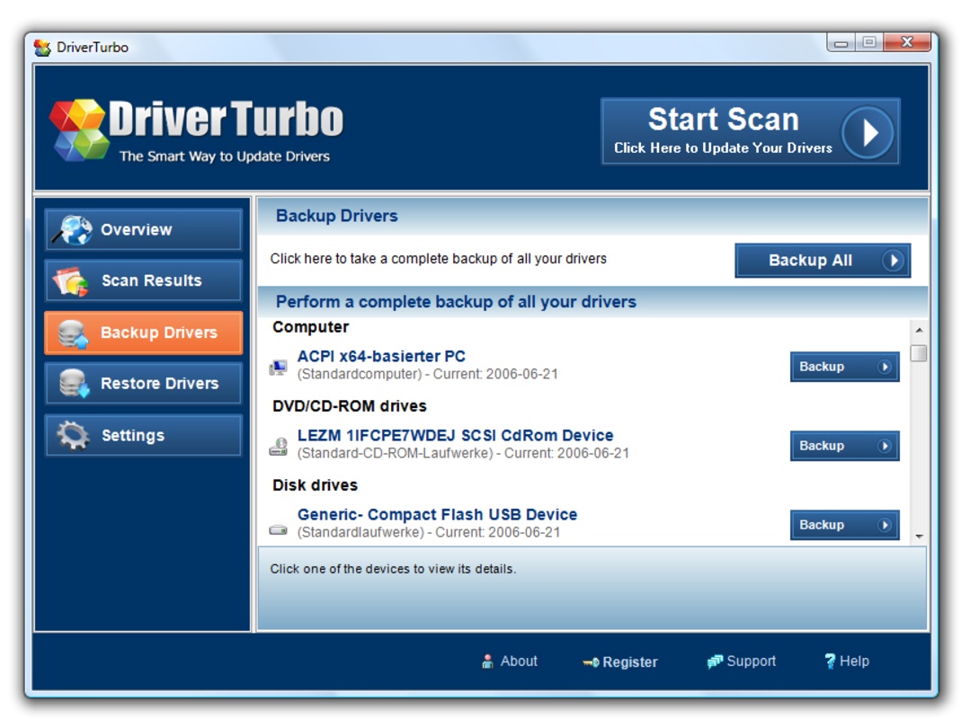 Driver Turbo 3.3.0 for Windows Screenshot 1