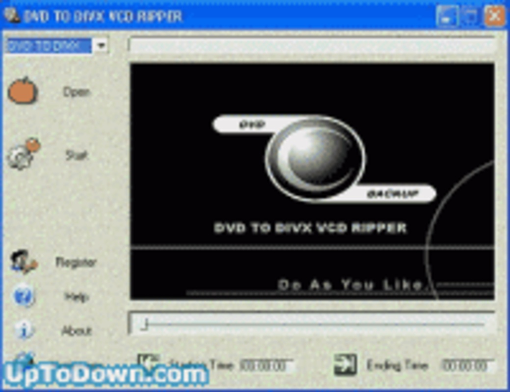 DVD to DIVX VCD Ripper 3.0.0.6 for Windows Screenshot 1
