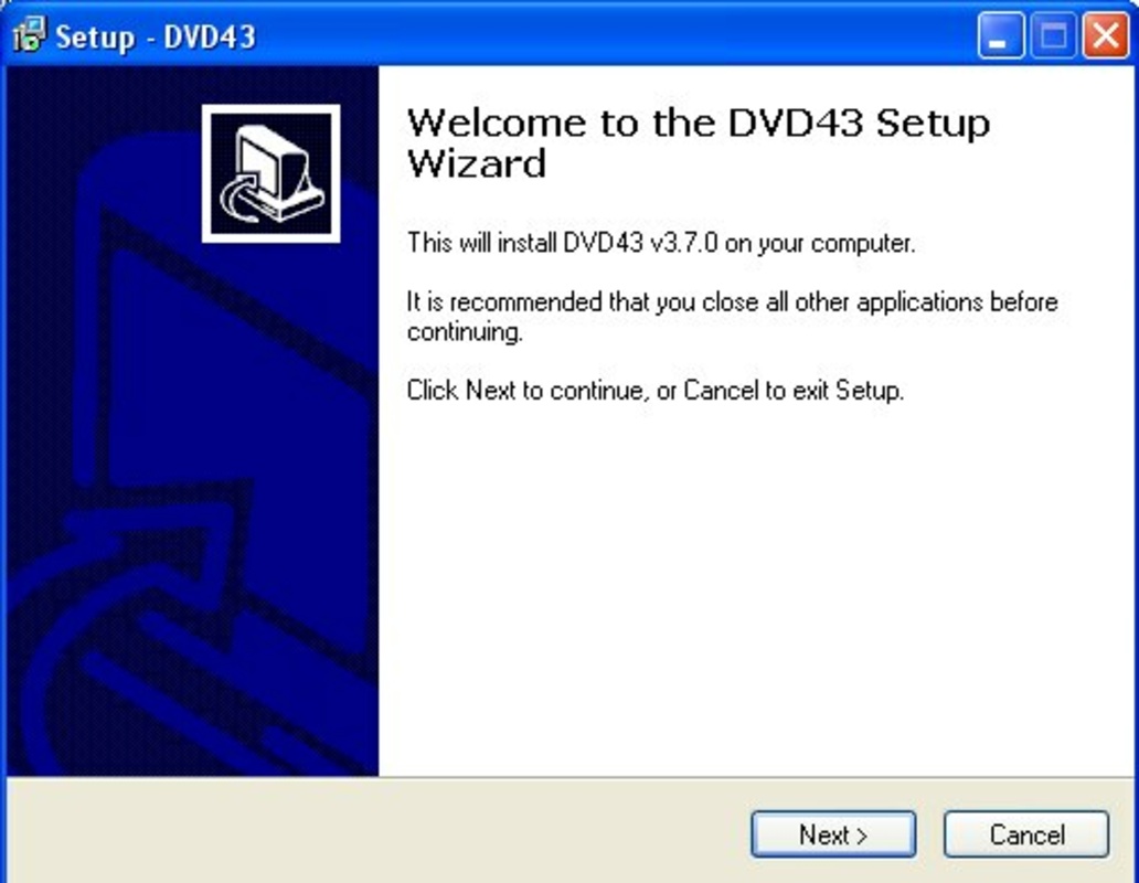 DVD43 4.6.0 for Windows Screenshot 1