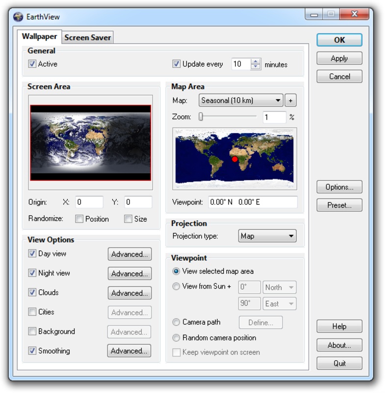 EarthView 7.9.3 for Windows Screenshot 3