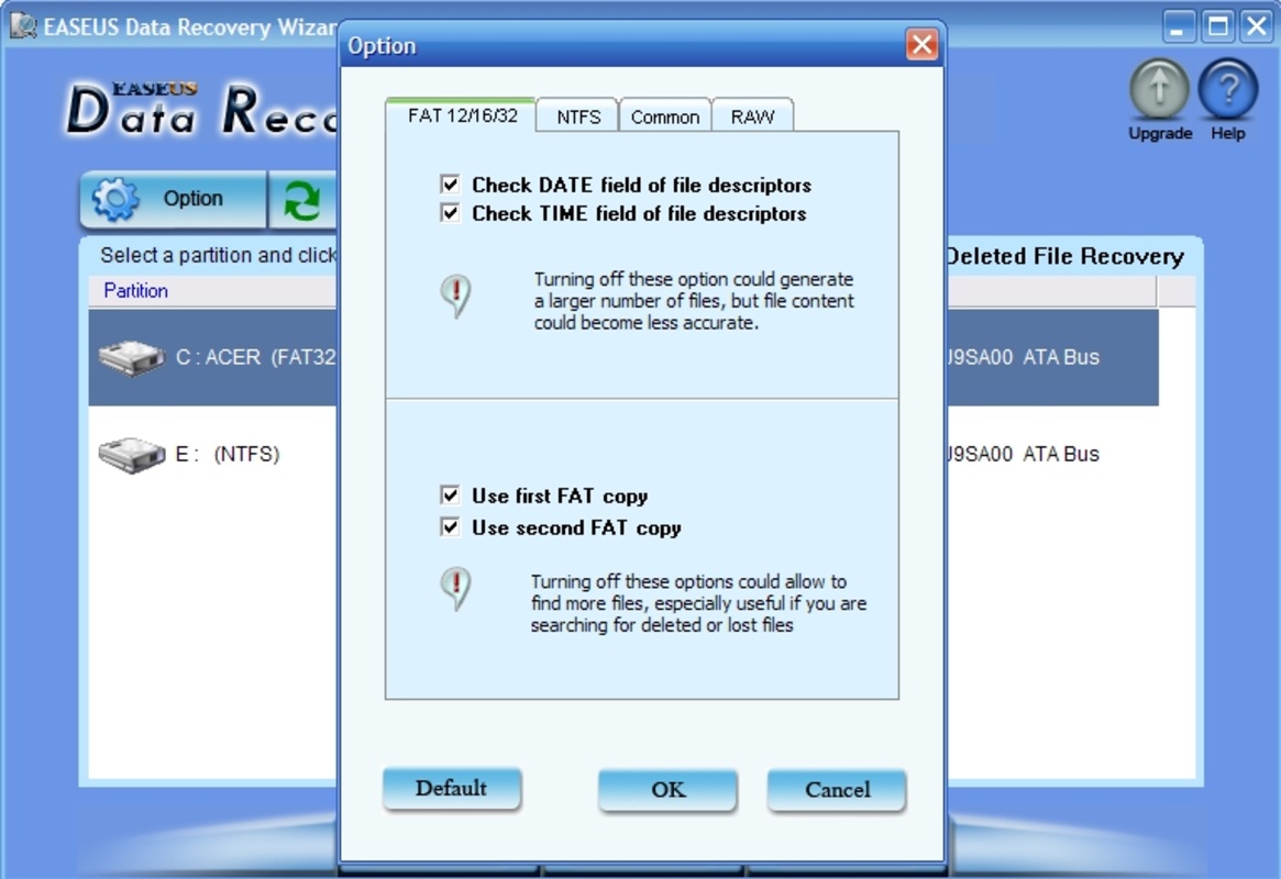 EaseUS Data Recovery Wizard 15.8.1 feature