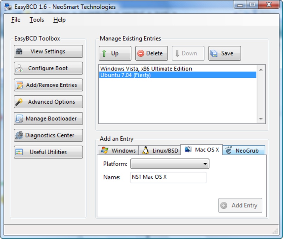 EasyBCD 2.4 for Windows Screenshot 11