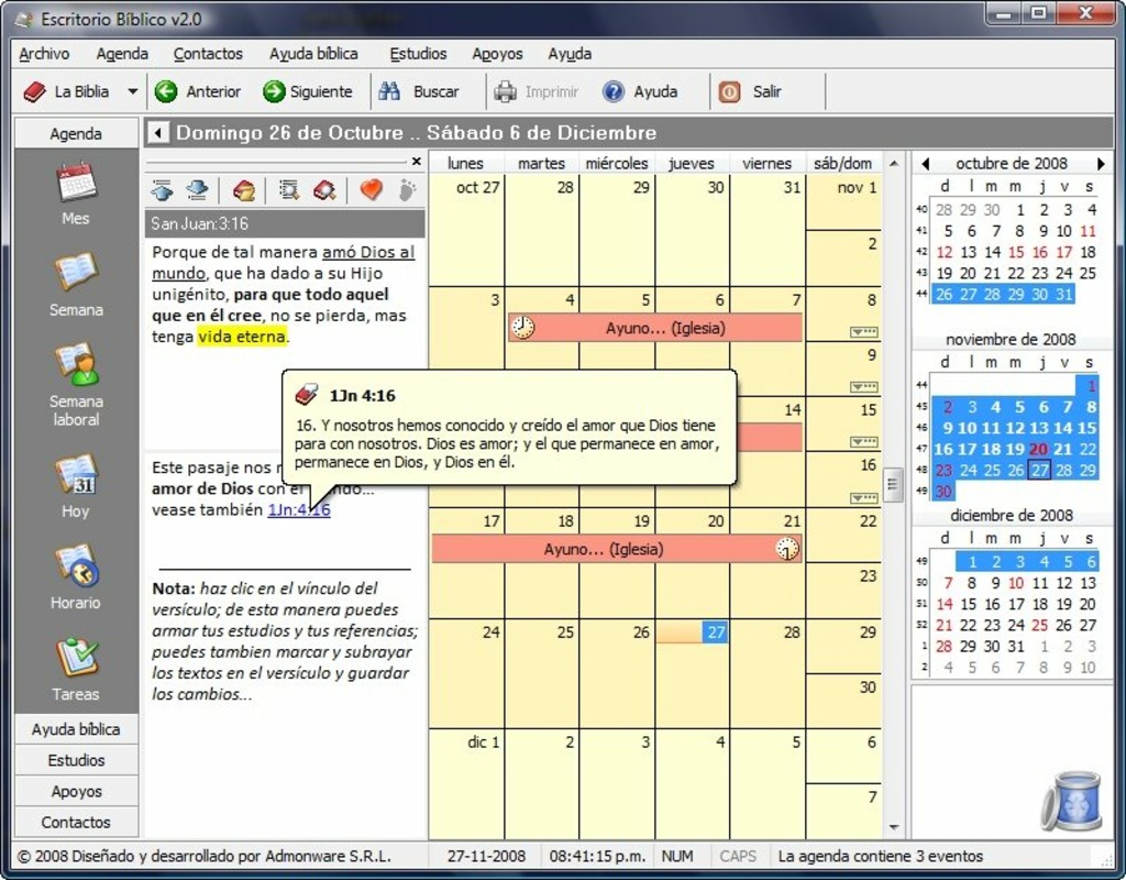 Escritorio Biblico 2.5.1 for Windows Screenshot 1