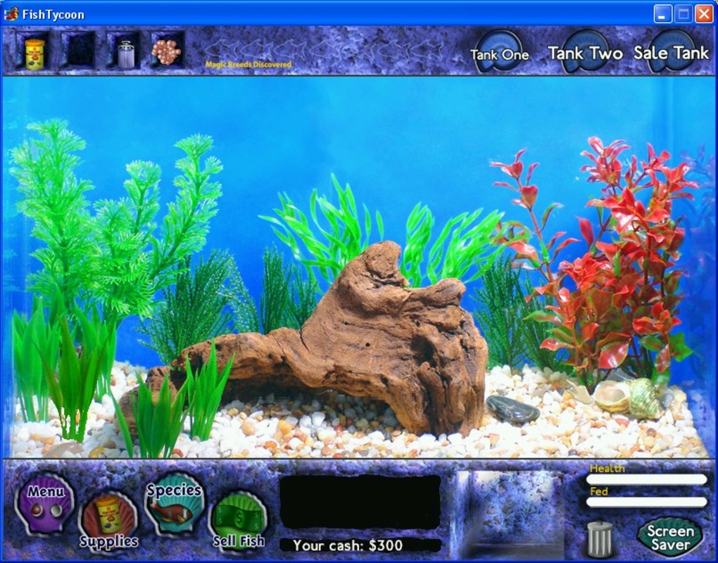 Fish Tycoon Unlimited feature
