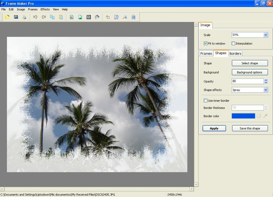 Frame Maker Pro 2.55 for Windows Screenshot 1