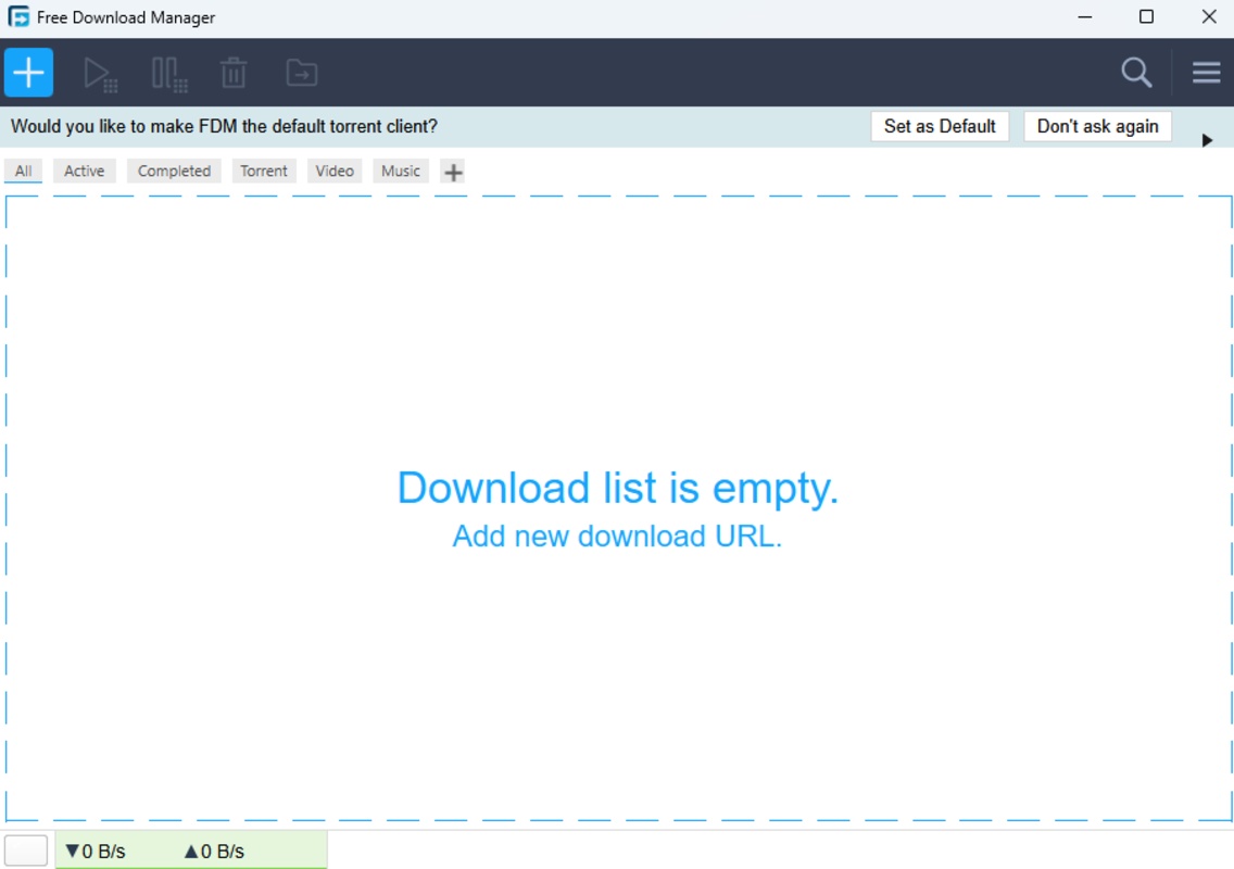 Free Download Manager 6.21.0 for Windows Screenshot 1