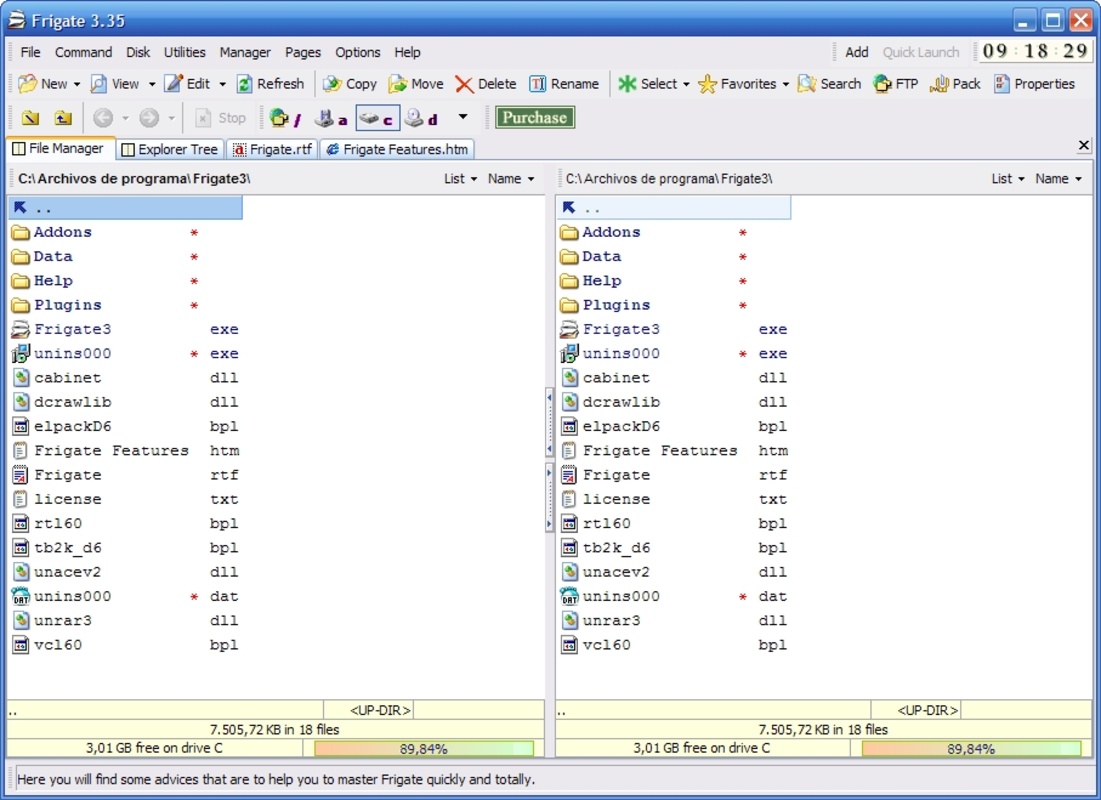 Frigate 3.36 for Windows Screenshot 1