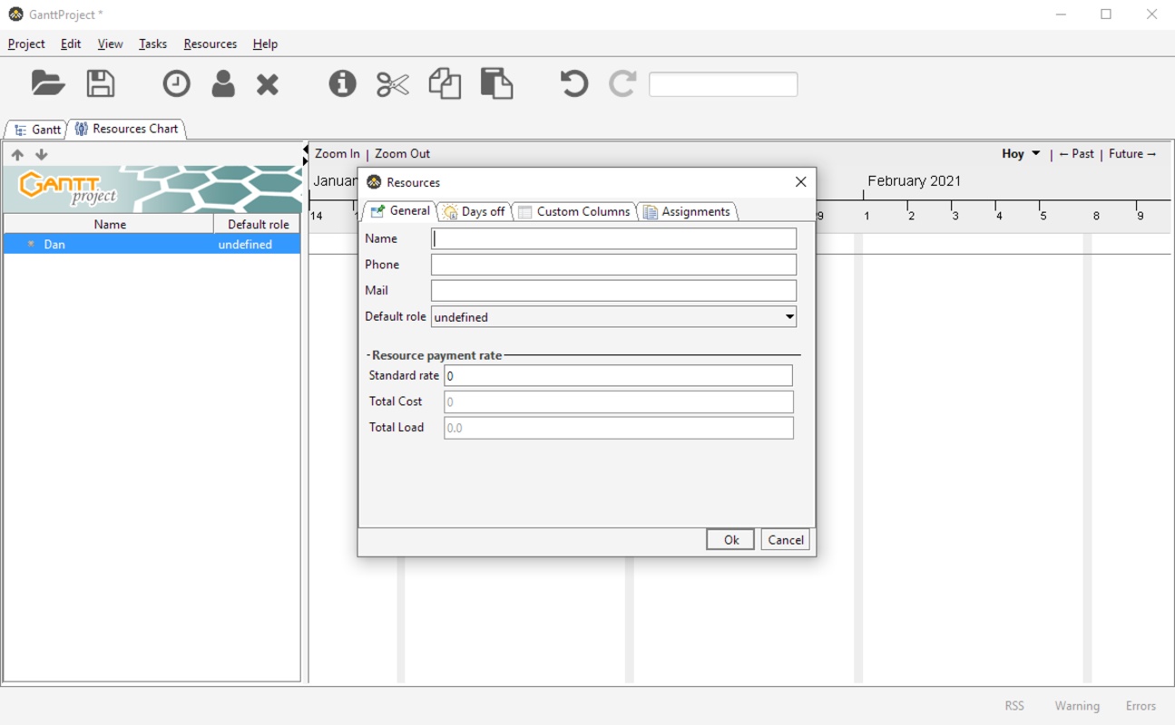 GanttProject 3.3.3300 for Windows Screenshot 5