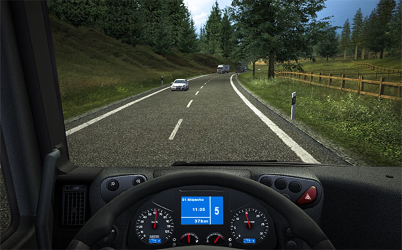 German Truck Simulator 1.32 for Windows Screenshot 1
