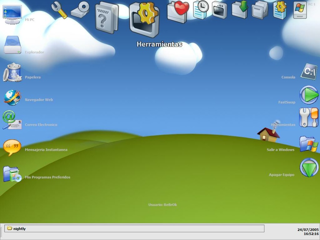 GoGuS Desktop Environment 0.5.1.0 for Windows Screenshot 1