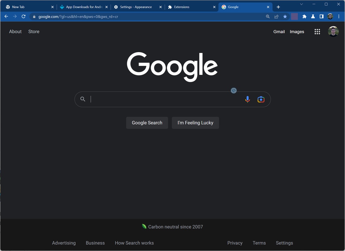 Google Chrome Beta 123.0.6312.46 for Windows Screenshot 1