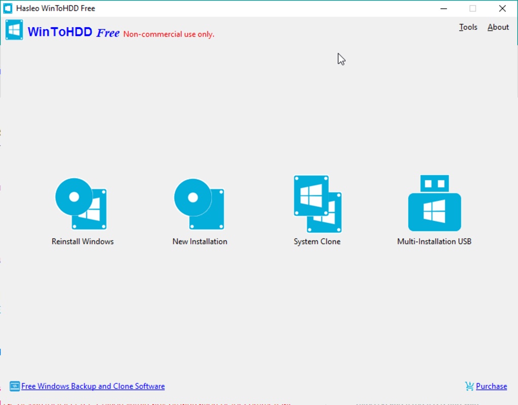 WinToHDD 6.3.0 for Windows Screenshot 1