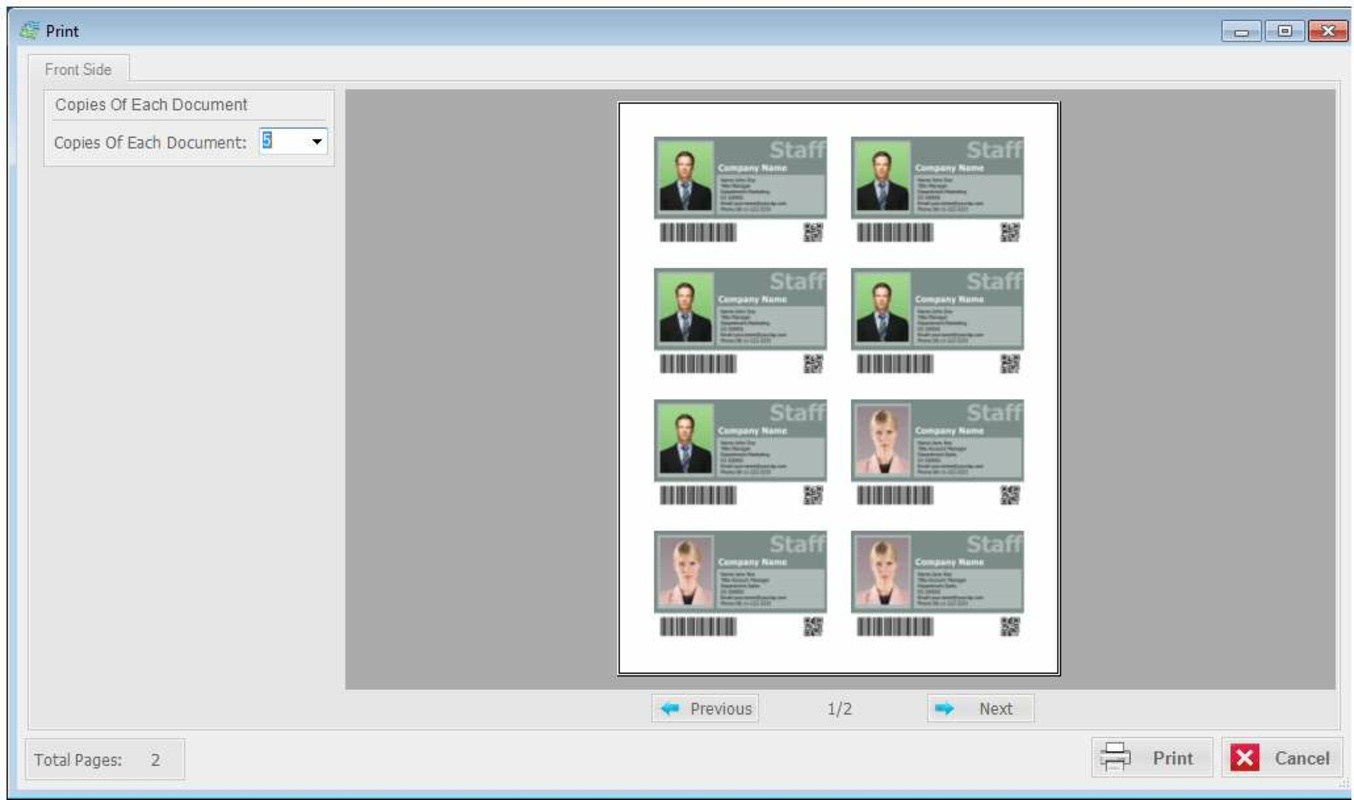 ID Card Workshop 5.0.1 for Windows Screenshot 3