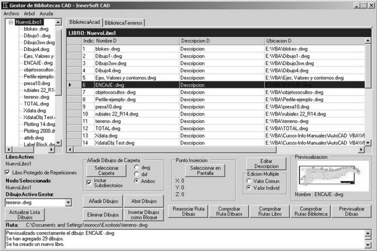 InnerSoft CAD para AutoCAD 2006  for Windows Screenshot 1