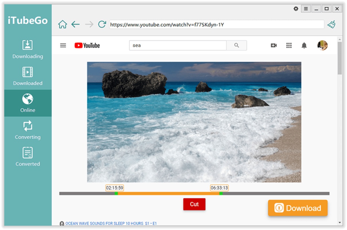 iTubeGo YouTube Downloader 7.3.0 for Windows Screenshot 1