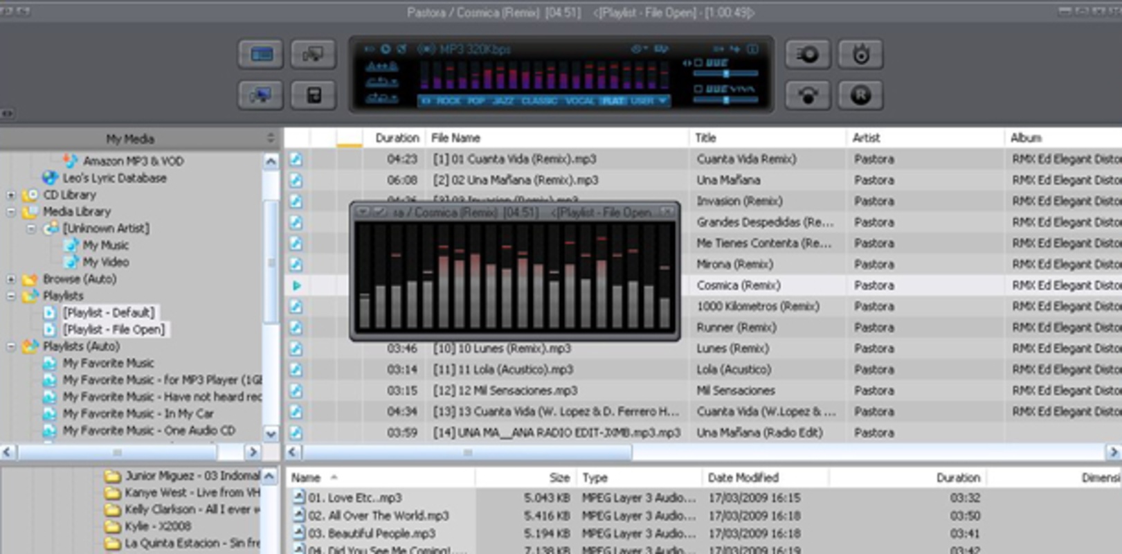 JetAudio 8.1.10 for Windows Screenshot 1