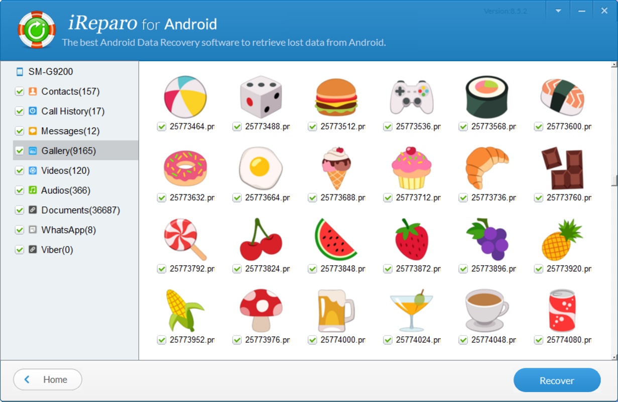 Jihosoft Android Phone Recovery 8.55 for Windows Screenshot 1