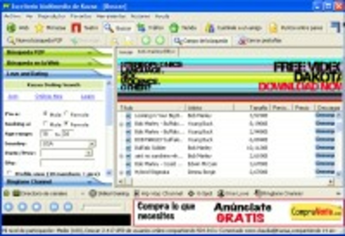 Kazaa Download Accelerator Pro 2.50a for Windows Screenshot 1