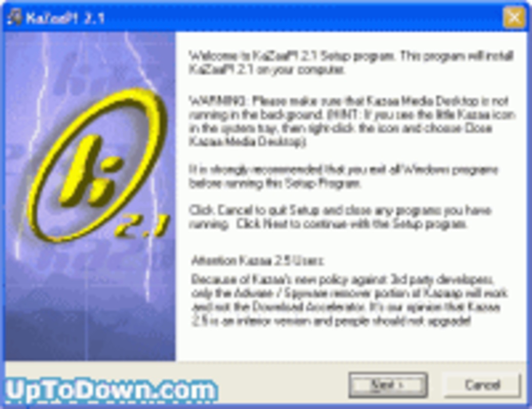 KaZaAp 3.0.2 for Windows Screenshot 1